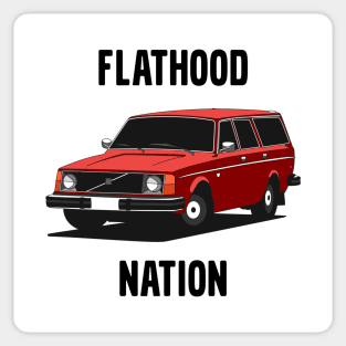 Volvo 245 Flathood Sticker